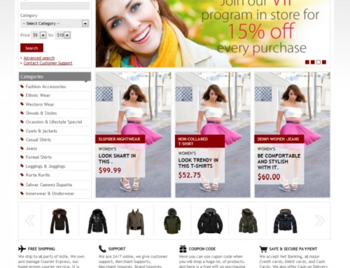 Shappire Online Store (E-commerce)