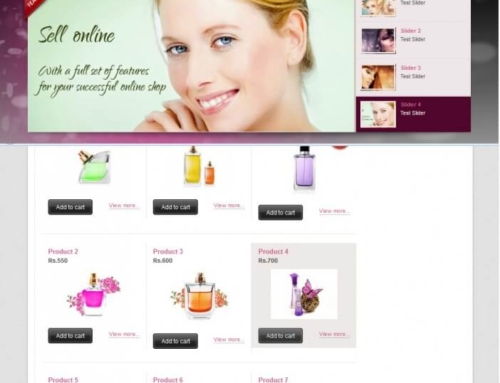 Online Perfume Store (E-commerce Cosmetic)