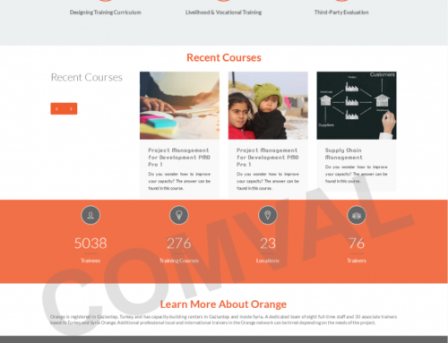 Orange (Informative Educational Website)