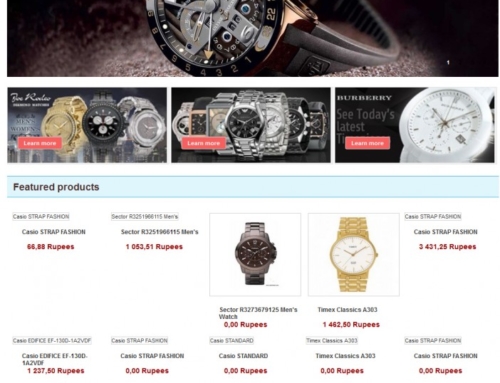 Online Shopping (Watch E-commerce)