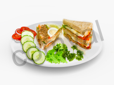 Egg Tuna Finger Sandwiches